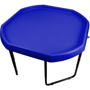 Junior Plastic Sand Pit Toys Medium 70cm Mixing Play Tray with 3 Tier Height Adjustable Stand - dark blue - Dark Blue - Simpa