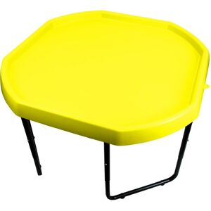 Junior Plastic Sand Pit Toys Medium 70cm Mixing Play Tray with 3 Tier Height Adjustable Stand - yellow - Yellow - Simpa