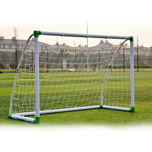 FAMIHOLLD Soccer Goal Training Set with Net Buckles Ground Nail Football Sports