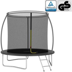 SWEIKO Trampoline Set Round 244x55 cm 100 kg FF92949UK