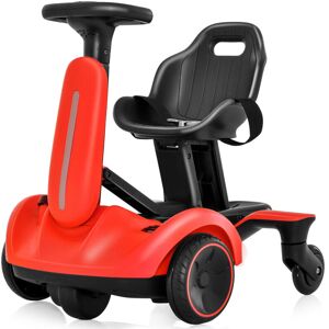 COSTWAY 360° Spin Kids Ride on Drift Car Outdoor Children 6V Electric Go Kart Toys