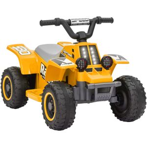 6V Electric Quad Bike w/ Forward/Backward, Yellow - Aiyaplay