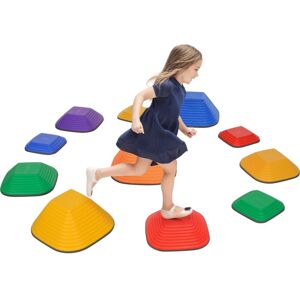 Aiyaplay - Balance Stepping Stones, 11-Piece Sensory Toy for Ages 3-8 Years