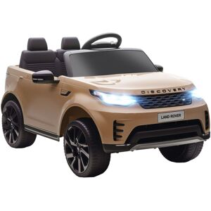 Aiyaplay - Land Rover Discovery Licensed 12V Kids Electric Car w/ Remote Khaki