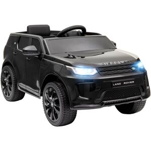 Aiyaplay - Licensed Land Rover, Kids Electric Car w/ Remote, Music, Black