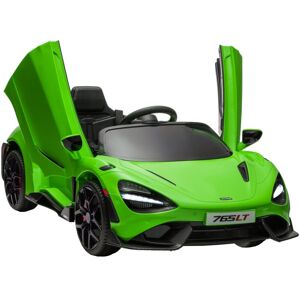 Aiyaplay - McLaren 765LT Licensed 12V Kids Ride on Car w/ MP3 Music, Green