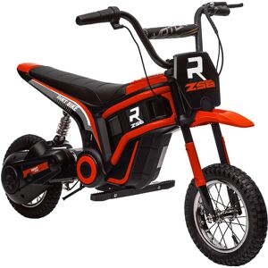 Homcom - Kids Electric Motorbike 24V Electric Dirt bike for 8-12 Years Red