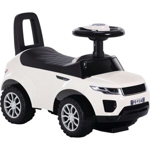 3-in-1 Ride On Car Foot To Floor Slider w/ Horn no power for 1-3 Year White - Homcom