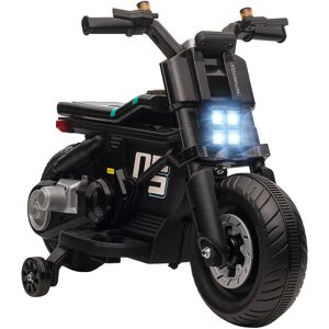 Homcom - 6V Kids Electric Ride-On Motorcycle w/ Siren, Horn, Headlights, Music