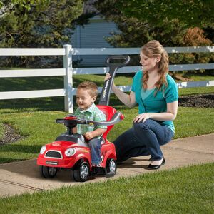 Costway - Kids Ride On Push Car Stroller 3 in 1 Horn Sound Toddler Storage Compartment Toy