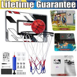 Dayplus - Basketball Hoop Wall Mounted With Ball Indoor Outdoor Sport Game Toy For Kids Dayplus - Basketball Hoop Wall Mounted With Ball Indoor Outdoor Sport Game Toy For Kids