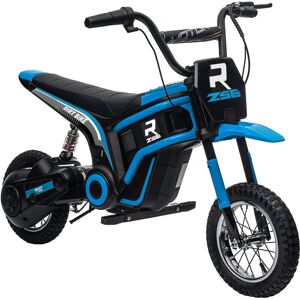 Homcom - Kids Electric Motorbike 24V Electric Dirt bike for 8-12 Years Blue Homcom - Kids Electric Motorbike 24V Electric Dirt bike for 8-12 Years Blue