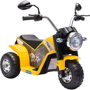 Homcom - 6V Kids Electric Motorbike 3 Wheels Ride On Toy with Horn 18 - 36 Months Yellow Homcom - 6V Kids Electric Motorbike 3 Wheels Ride On Toy with Horn 18 - 36 Months Yellow