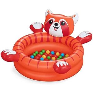 Inflatable Ball Pool - BESTWAY - Playful Red Panda - 50 balls - 107x94x58 cm - Orange Inflatable Ball Pool - BESTWAY - Playful Red Panda - 50 balls - 107x94x58 cm - Orange