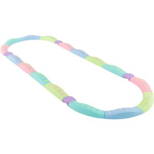 Costway - Kids Balance Beams Indoor Kids Wavy Balance Beam Stepping Stones-Green Costway - Kids Balance Beams Indoor Kids Wavy Balance Beam Stepping Stones-Green