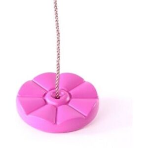 Rebo - Children's Button Swing Seat - Pink Rebo - Children's Button Swing Seat - Pink