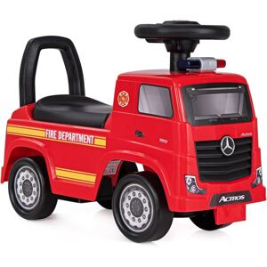 Costway - Ride On Fire Truck Licensed Mercedes-Benz Kid Push Truck w/ Headlights & Music Costway - Ride On Fire Truck Licensed Mercedes-Benz Kid Push Truck w/ Headlights & Music