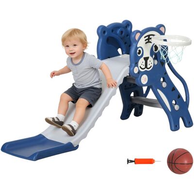 AIYAPLAY Kids Slide with Basketball Hoop - Kids Slide AIYAPLAY Kids Slide with Basketball Hoop - Kids Slide
