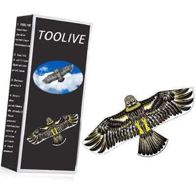 Toolive - Bird Scarer Flying Kite Crops Farm Protector Bird Hawk Flying Kite Toolive - Bird Scarer Flying Kite Crops Farm Protector Bird Hawk Flying Kite