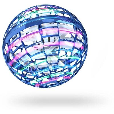 Gotrays - flynova Flying Ball, Flying Spinner Ball for 360° Rotation with rgb led Lights Flying Orb Magic Ball Boomerang for Kids and Adults (Blue) Gotrays - flynova Flying Ball, Flying Spinner Ball for 360° Rotation with rgb led Lights Flying Orb Magic Ball Boomerang for Kids and Adults (Blue)