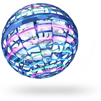 Gotrays - flynova Flying Ball, Flying Spinner Ball for 360° Rotation with rgb led Lights Flying Orb Magic Ball Boomerang for Kids and Adults (Blue) Gotrays - flynova Flying Ball, Flying Spinner Ball for 360° Rotation with rgb led Lights Flying Orb Magic Ball Boomerang for Kids and Adults (Blue)