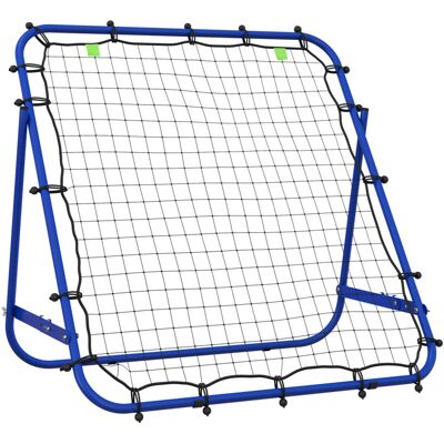 HOMCOM Rebounder Net - Kids Adults - Blue - Rebounder Net HOMCOM Rebounder Net - Kids Adults - Blue - Rebounder Net