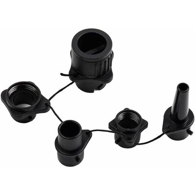 TINOR Inflatable Boat/Sup and Kite/Boston Pump Adapter - for Conventional Air Pump - Air Valve Adapter TINOR Inflatable Boat/Sup and Kite/Boston Pump Adapter - for Conventional Air Pump - Air Valve Adapter
