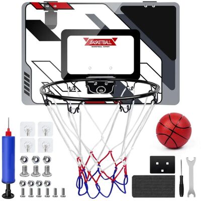 Dayplus - Kids Basketball Hoop with mini Ball Hang to the Door Indoor Outdoor Play Dayplus - Kids Basketball Hoop with mini Ball Hang to the Door Indoor Outdoor Play