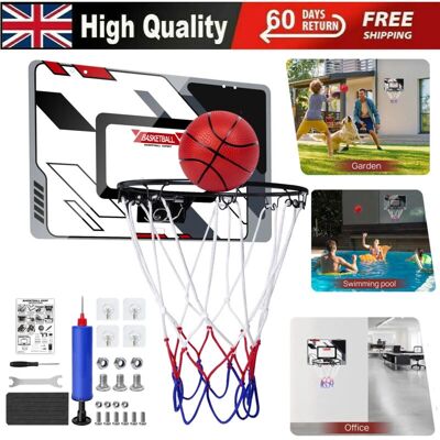 Dayplus - Mini Basketball Hoop Door Wall Basketball Backboard Indoor Outdoor Play Exercise Dayplus - Mini Basketball Hoop Door Wall Basketball Backboard Indoor Outdoor Play Exercise