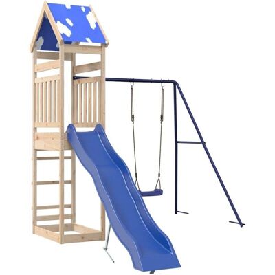 vidaXL Outdoor Playset Solid Pine Wood - Playset vidaXL Outdoor Playset Solid Pine Wood - Playset