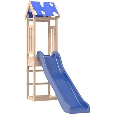 vidaXL Outdoor Playset - Solid Wood Pine - Playground Equipment - Playhouse - Garden - Kids vidaXL Outdoor Playset - Solid Wood Pine - Playground Equipment - Playhouse - Garden - Kids