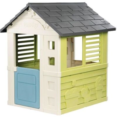 Smoby Playhouse - Colorful Outdoor Playhouse for Kids - 98x110x127cm Smoby Playhouse - Colorful Outdoor Playhouse for Kids - 98x110x127cm