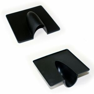 LOOPS Qty 800 Black Brick Buster Plate Cable Wall Entry Tidy Cover Satellite Coaxial