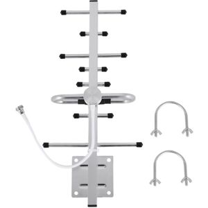 Tlily - Digital tv Antenna hdtv 4K Amplified Outdoor Signal Amplifier 300 Miles Range vhf/uhf Clear Tlily - Digital tv Antenna hdtv 4K Amplified Outdoor Signal Amplifier 300 Miles Range vhf/uhf Clear