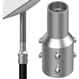 COOCHEER Starlink pipe adapter, designed for second generation Starlink dish, mast reducer joint 2.0 inch pipe adapter, suitable for TV mast and satellite mast COOCHEER Starlink pipe adapter, designed for second generation Starlink dish, mast reducer joint 2.0 inch pipe adapter, suitable for TV mast and satellite mast