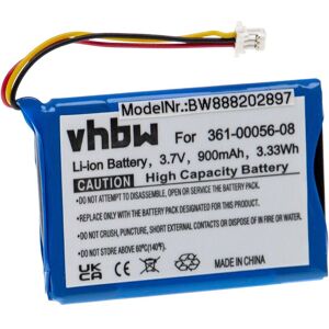 vhbw Battery Replacement for Garmin 1ICP4/34/5, 1ICP5/34/45, 361-00045-00, 361-00056-00 for GPS Navigation System Sat Nav (900mAh, 3.7 V, Li-ion)