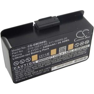 vhbw 1x Battery compatible with Garmin 010-00543-00, EGM478, 100054300, 3580100054300 GPS Navigation System Sat Nav (3400mAh, 8.4 V, Li-Ion)