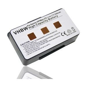 1x Battery compatible with Garmin 010-00543-00, EGM478, 100054300, 3580100054300 gps Navigation System Sat Nav (2200mAh, 7.4 v, Li-Ion) - Vhbw