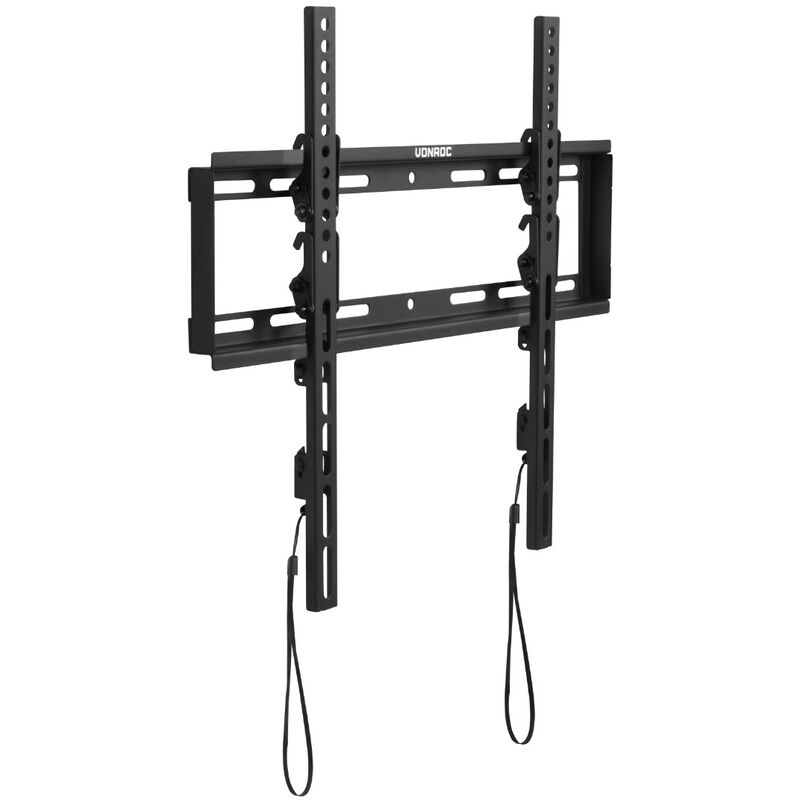 Tv wall bracket tiltable – For televisions from 37 to 75 Inch – Universal up to 50kg - Incl. mounting materials - Vonroc
