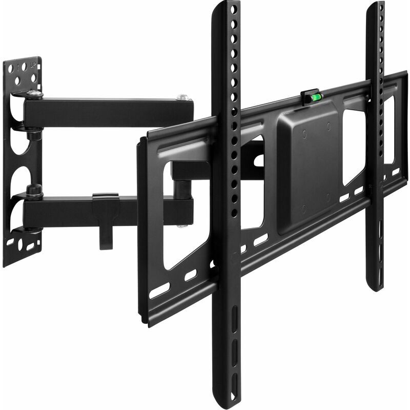 TECTAKE Tv Wall Mount for 32-60 inch Screens - Tilt and swivel - bracket tv, wall tv mount, tv on wall bracket - black