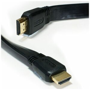 LOOPS 10m High Speed Ultra hd Male Slim Flat hdmi Cable 4K 3D Rated with Ethernet tv