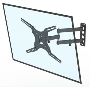 DENUOTOP 26-55' Adjustable Wall Mount Bracket Rotatable tv Stand TMX400 with Spirit Level