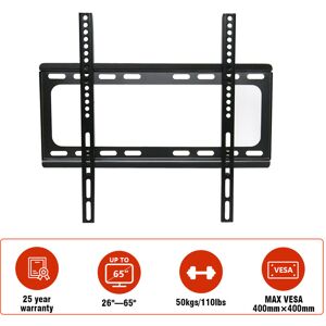 GREENBAY 26-65 Fixed tv Wall Bracket For led lcd Plasma & Curved Screens - vesa 400x400mm