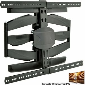 Loops - 32' to 65' Full Motion Curved tv Wall Bracket Cantilever Tilting Screen Mount