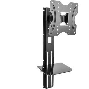 Bematik - Wall mount bracket for tv screen from 23 to 42 compatible VESA-100/200 with tray