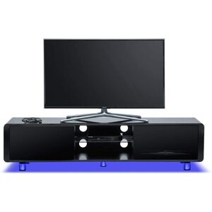 Capri Gloss Black with Black Sides Beam-Thru Remote Friendly 32