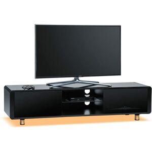 Capri Gloss Black with Black Sides Beam-Thru Remote Friendly 32