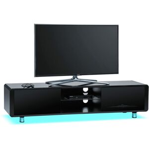 CENTURION SUPPORTS Capri Gloss Black with Black Sides Beam-Thru Remote Friendly 32