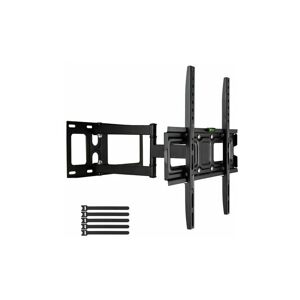 Lune - Long Reach 43' tv Wall Mount, Dual Articulating Arm, Tilt & Swivel for 32'-60' Flat/Curved tv, 35kg Load