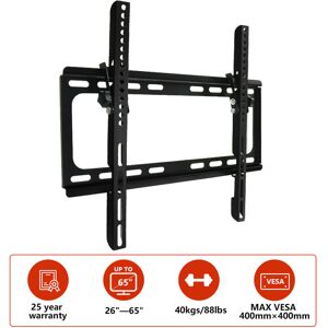 GREENBAY Premium tv Wall Bracket Mount with Tilting Action for 26-65 3D led lcd Screens - Universal & VESA/400 Max